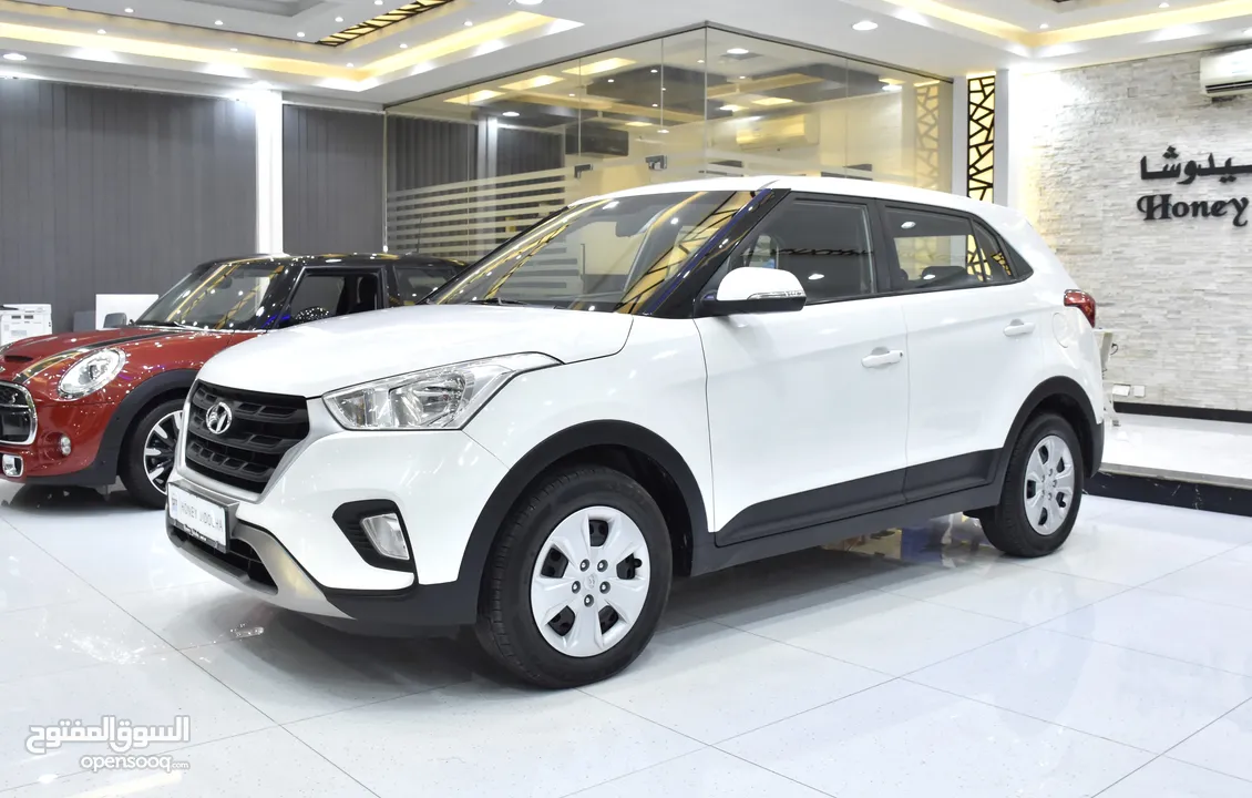 Hyundai Creta 1.6L ( 2019 Model ) in White Color GCC Specs