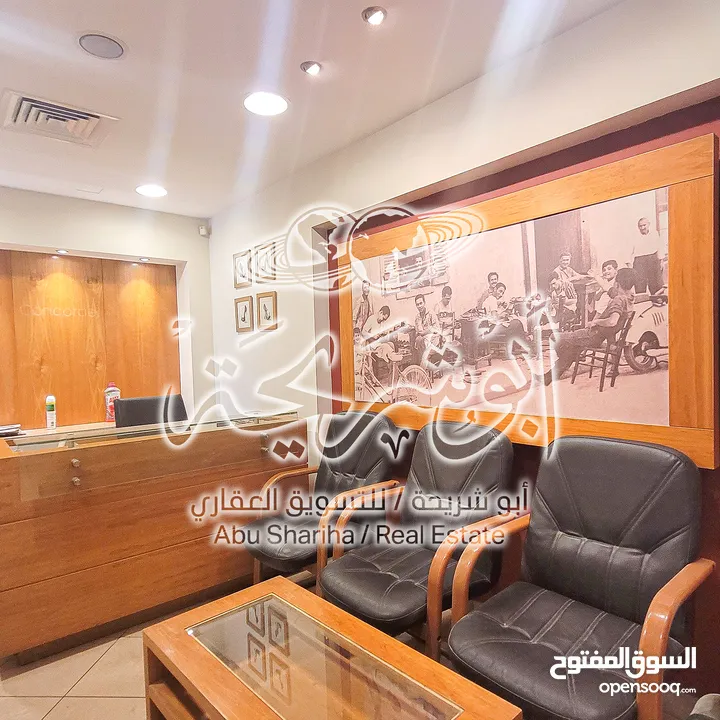 مكتب فاخر بالصويفية مجهز بالكامل للبيع او للايجار من المالك مباشرة