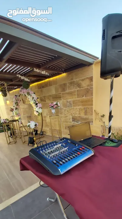 أجهزة صوتية للحفلات sound system بأشراف لاعبات الديجي المحترفات (أجعلي يومك مميز معنا)