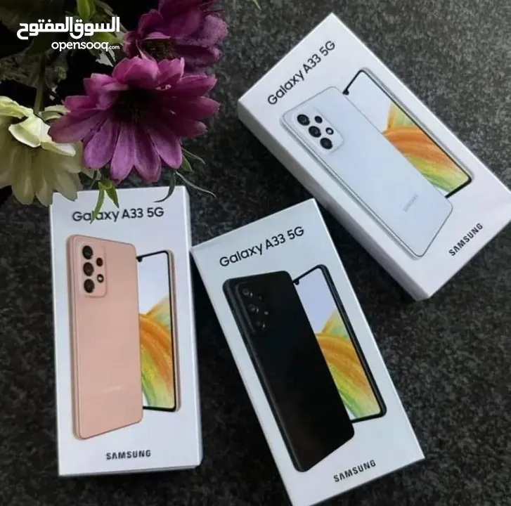 مستعمل اخو الجديد Samsung A33 5G رام 16 جيجا 128 أغراضة والكرتونه الأصلية متوفر توصيل