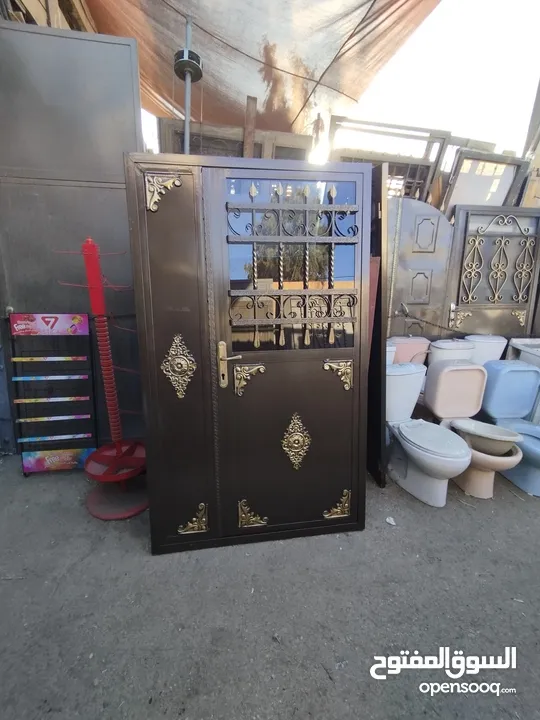 المستعمل لعبتنا  لدينا كل ما هو مستعمل ابواب المنيوم وشبابيك حمايات حديد ودرابزينات ابواب حديد تفصيل