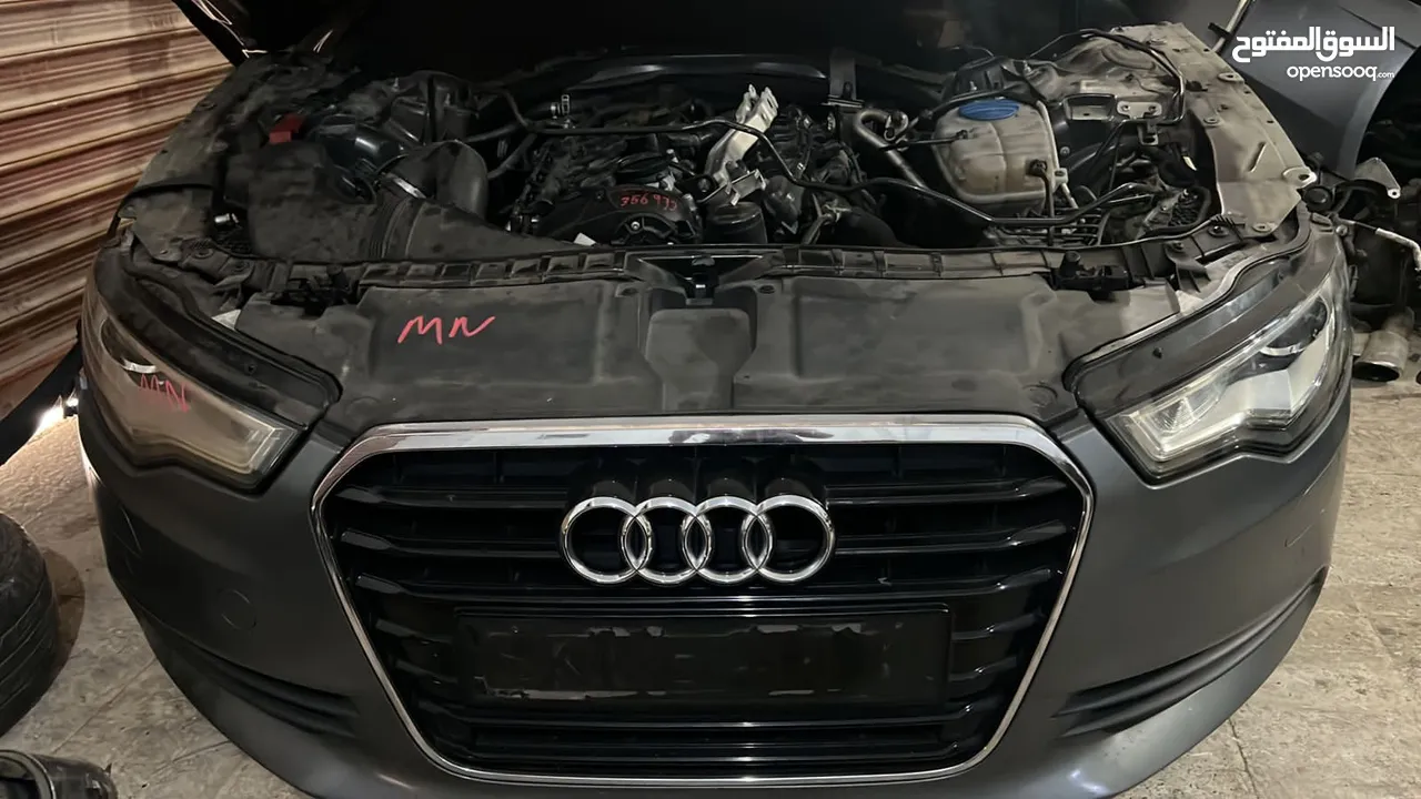 قطع غيار سيارات( أودي Audi A6 2014 .)