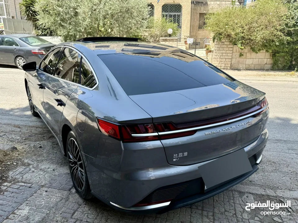 BYD Han luxury model 2021 Autoscore (A) بحالة الوكالة فحص كامل سيارة ملوكية
