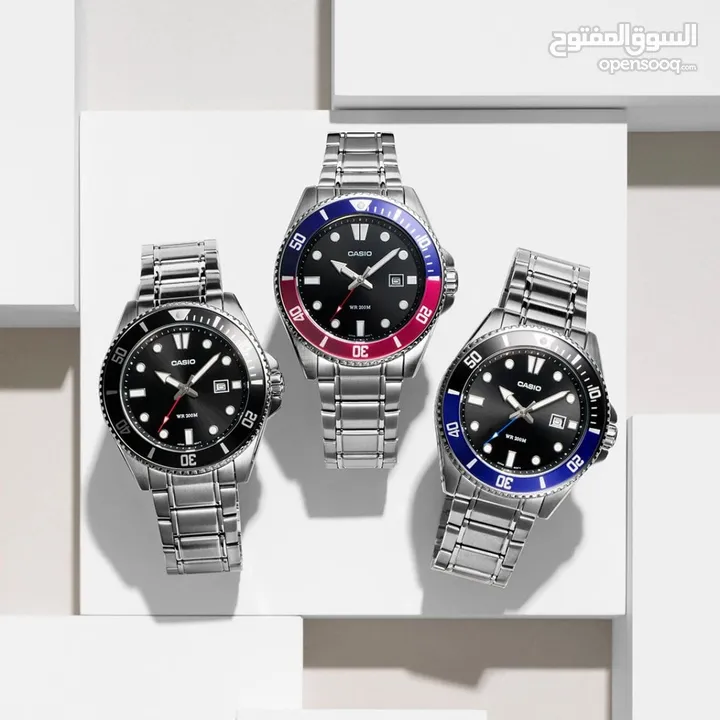 ساعات Casio اصلي جديد عدة موديلات واسعار
