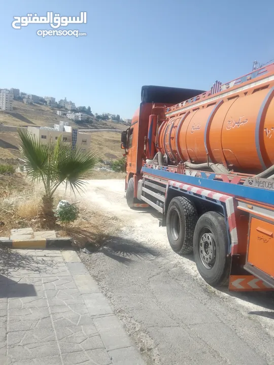 صهريج نضح سحب جوار امتصاصيه في عمان
