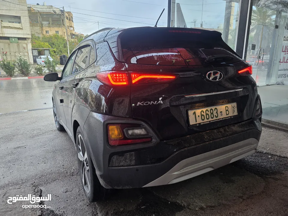 هونداي كونا اعلى طراز بحالة الوكالة بسعر حرق