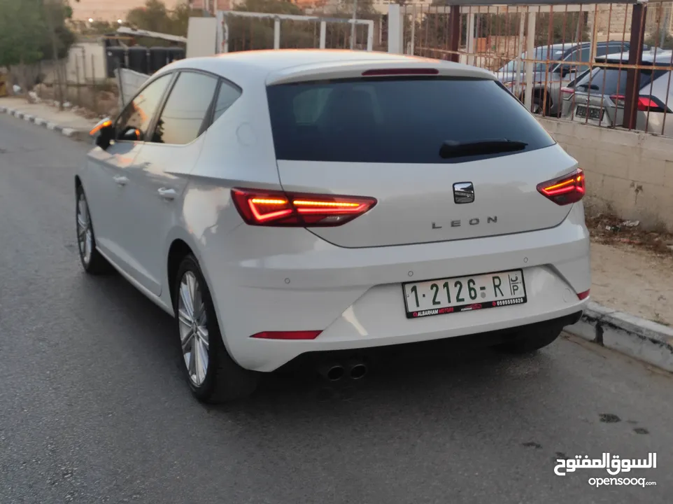 سيات ليون اكسلينس بالكرتونة محرك 1500تربو بنزين اتوماتيك 150حصان وعداد أصلي 75000كم فقططط