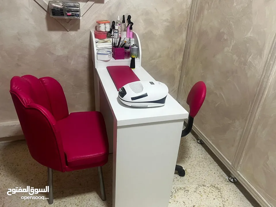طاولة منكير وبدكير للبيع
