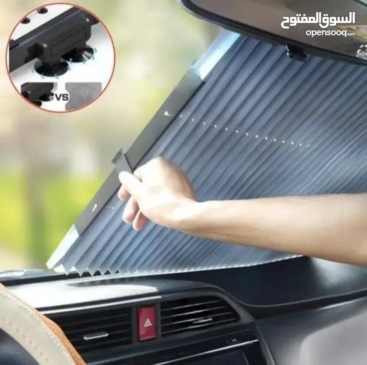 مظلة السيارة السحاب تعمل على توفير استهلاك تكييف الهواء في السيارة