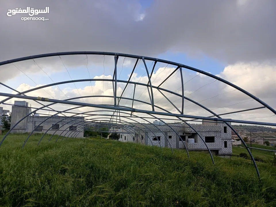 بيت بلاستيكي حديد 2 انش جديد غير مستعمل