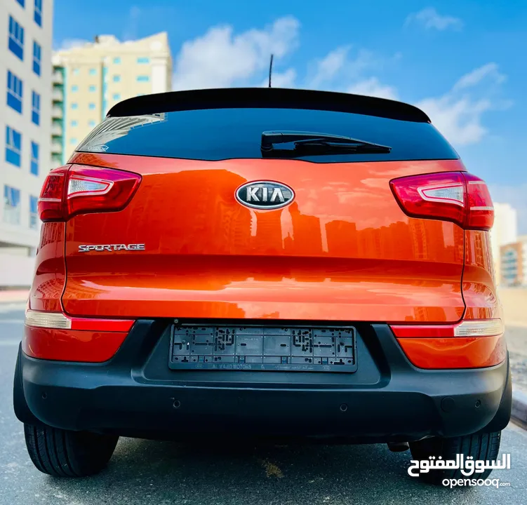 KIA SPORTAGE 2013 ORANGE GCC WITH SUNROOF