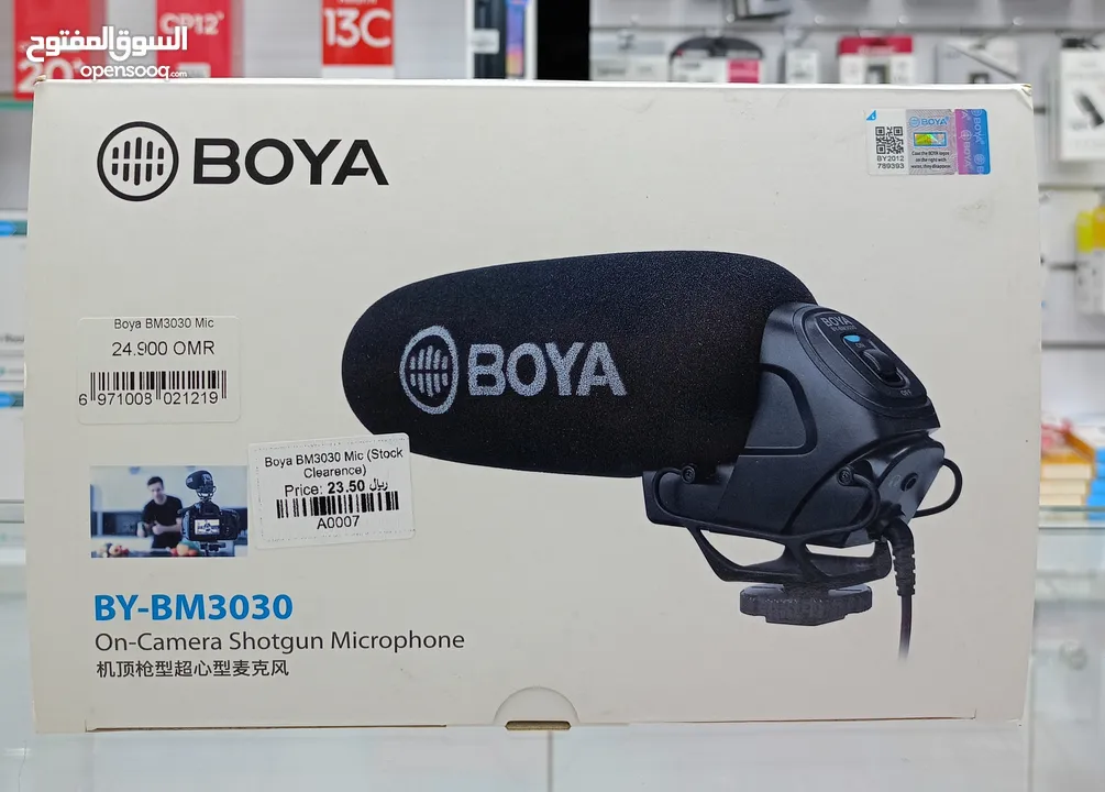 BOYA BY-BM3030 ON- CAMERA SHOTGUN MICROPHONE