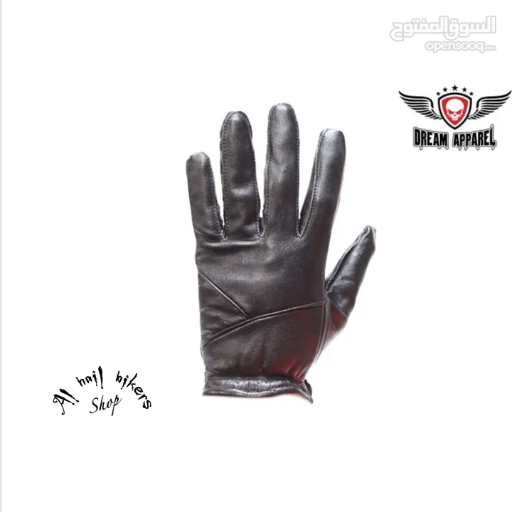 Motorcycle leather gloves