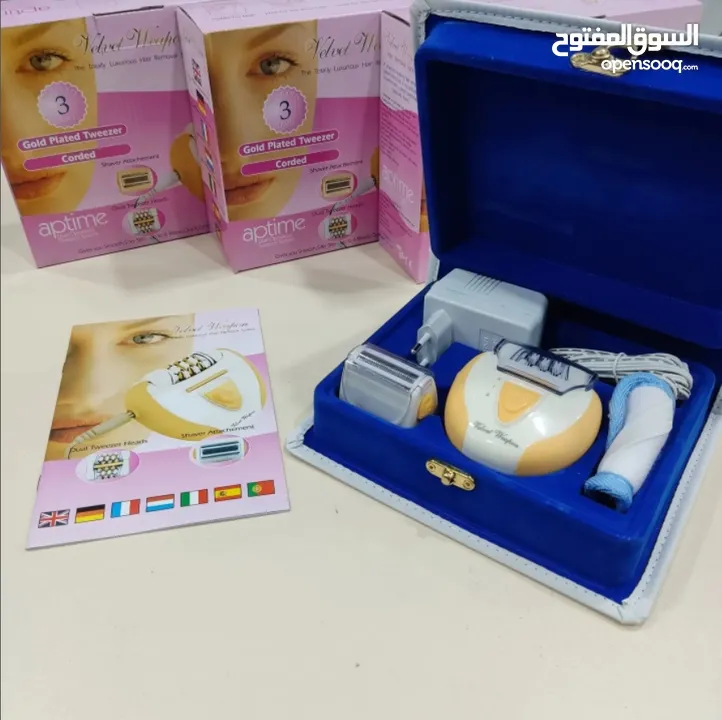 براون optima جهاز نزع الشعر النسائي 2 في 1 اوبتما راسين لجميع مناطق الجسم عع