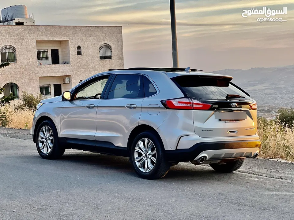 فورد ايدج تيتانيوم فل بانوراما 2019. غير مجمركه اعلى صنف واخر قصه وشكل Ford edge titanium.