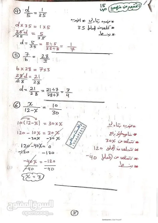 استاذ رياضيات ذو خبرة