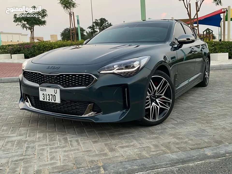 Kia stinger GT2 full option 2022 Only 40k km 97000 AED Serious buyer only