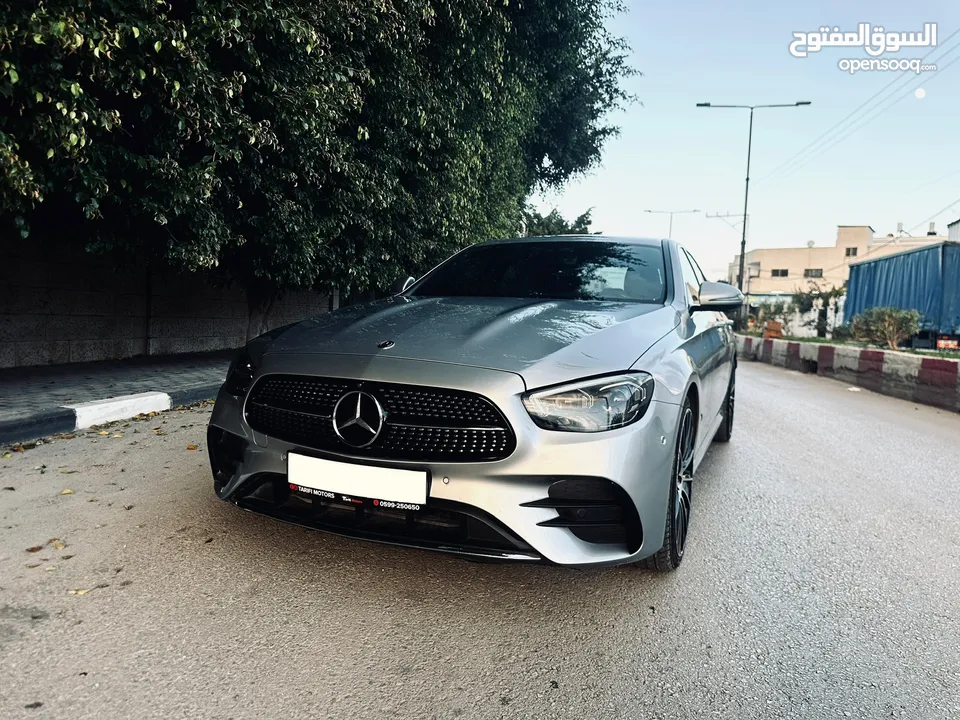 مرسيدس E220 AMG - 4matic لون مميز+مفللة