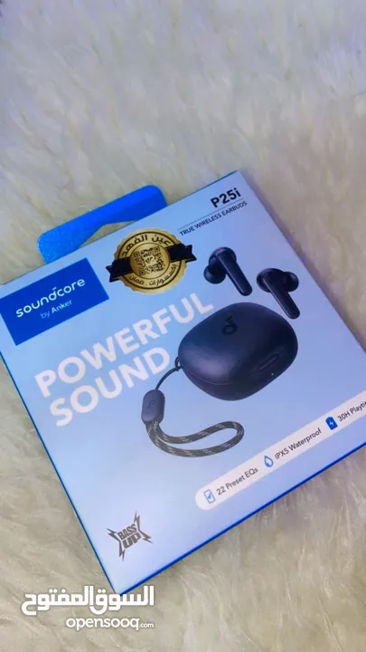 السلام عليكم سماعه اصليه soundcore p25i Black1