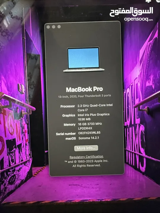 Macbook pro ماك بوك برو 2020