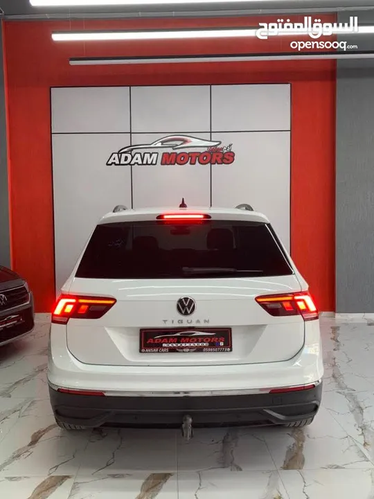 تيجوان اتوماتيك 2022 محرك 1500 تيربوا بنزين 150حصان بسعر حرق 114,900 شيكل