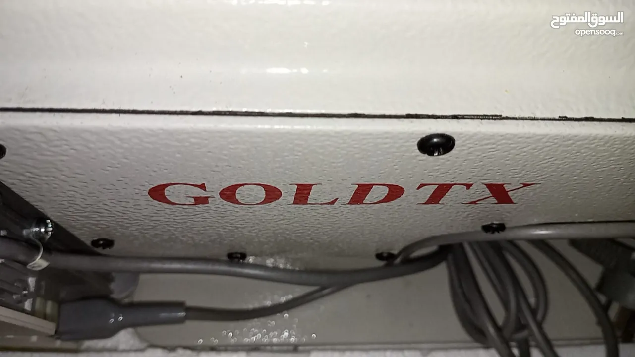 ماكينة خياطة Goldtex (jaki) لساتها بكرتنوتنها جديدة لسا مش مشبكة عليها لوحة
