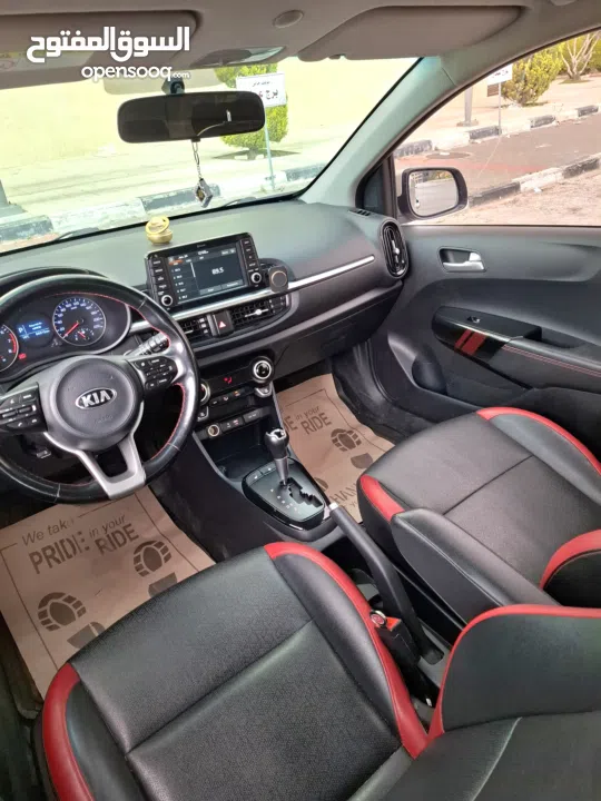 كيا مورنينج 2020 GT LINE فل أضافات