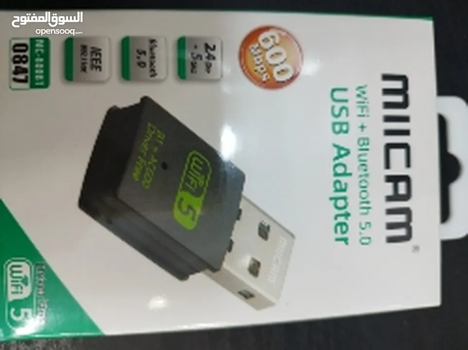 usb adapter wifi + bluetooth 5.0