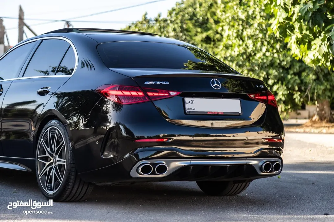 C 43 AMG 2023 فحص كامل بانوراما 402 حصان محرك 2000 سي سي بحال الوكاله