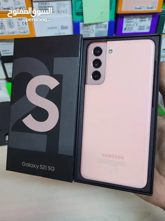 اخوي صل Samsung S21 5G رام 16 جيجا 128 و 256 عربي ومتوفر امريكي متوفر توصيل
