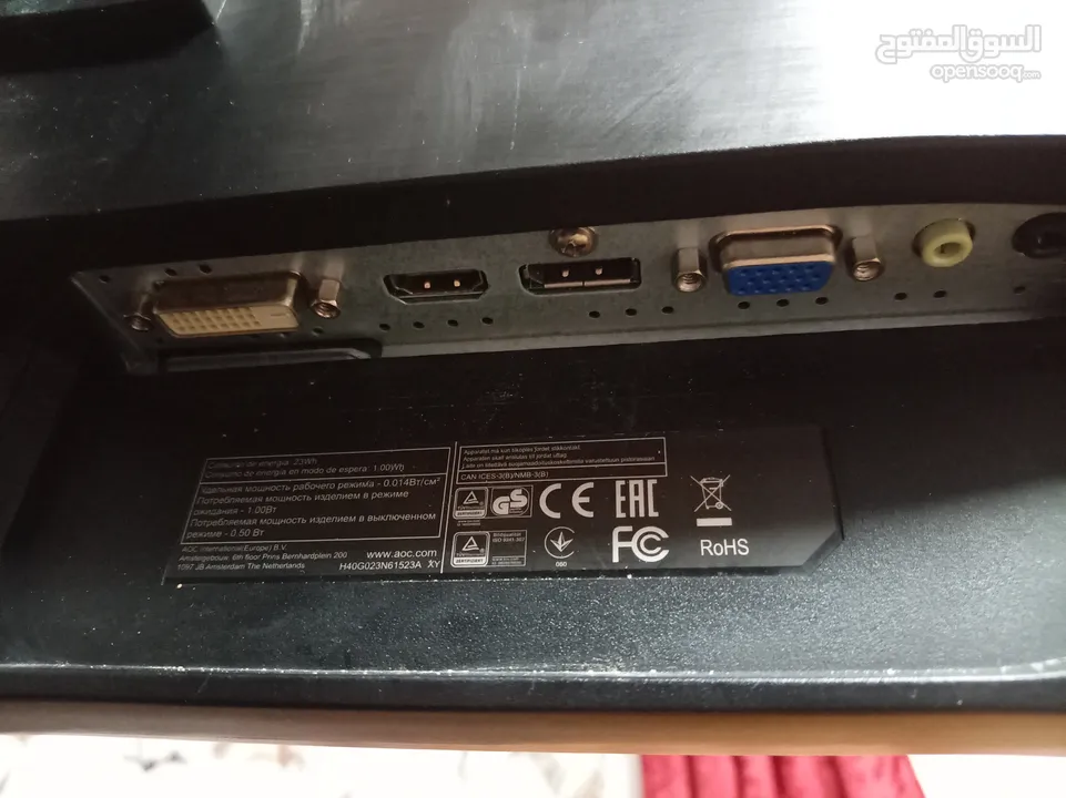 للبيع شاشة AOC قيمنق 24.5 بوصة - 144Hz