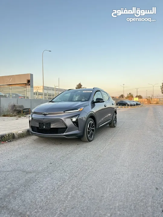 CHEVROLET BOLT EVU 2023 فحص كامل كرت ابيض فل كامل للبيع بسعر مغري.
