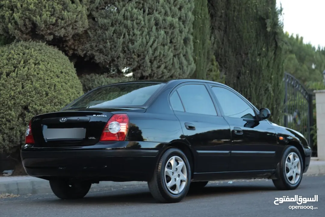 هيونداي النترا افانتي 2006 وارد وكاله الاردنيه فحص كامل جير اتوماتيك قاطعه مسافه 140 الف كم لون اسود