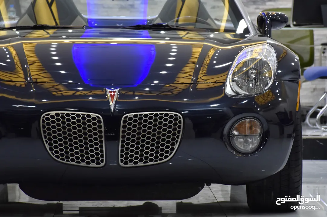 Pontiac Solstice Convertible ( 2006 Model ) in Blue Color American Specs