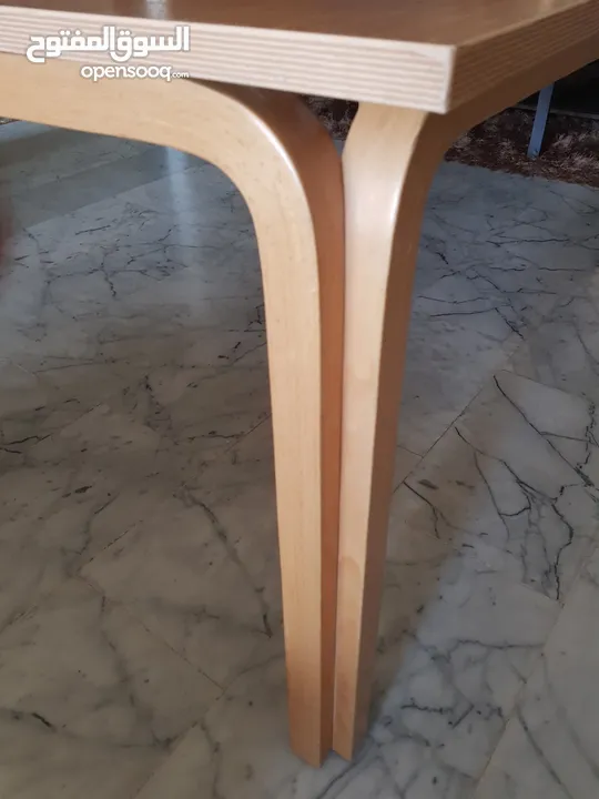 طاولة سفرة صناعة ايطالية خشب بلوط فاخر بسعر مغري