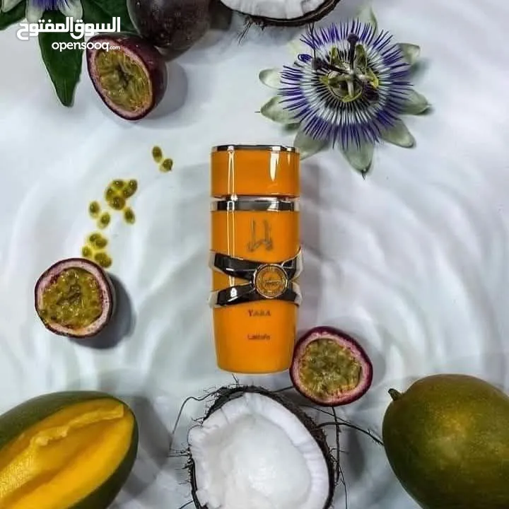 عطر يارا البرتقالي من لطافة 100 ملي