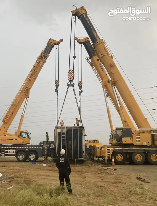 تأجير كرينات   ‏Renting large cranes