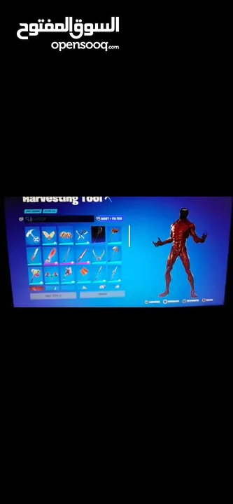 حساب Fortnite للبيع بشتغل بس على البلاستيشن قديم من 2017