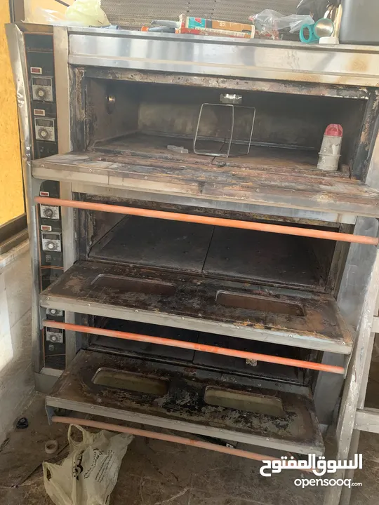 فرن 3 فاز   3 طبقات  درجت حرارته بتوصل 400