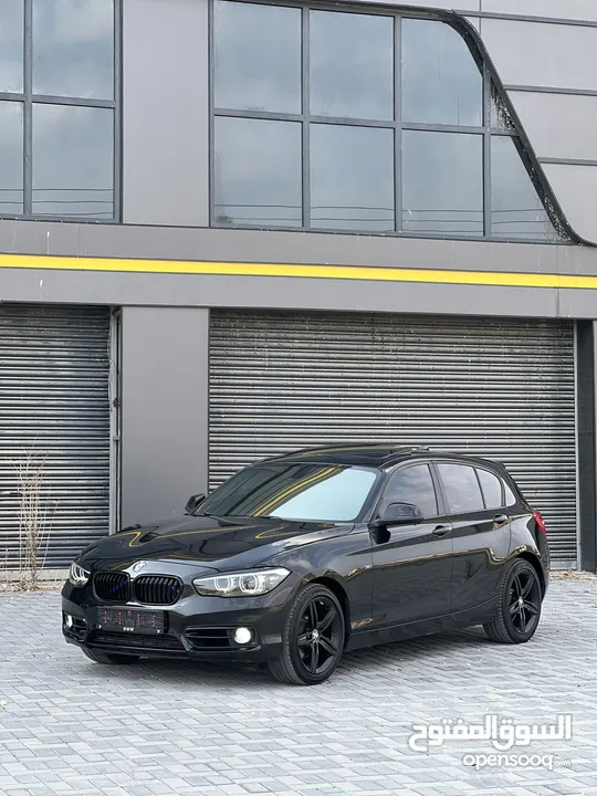 Bmw 120i 2016 sport  فل اضافات مميزة