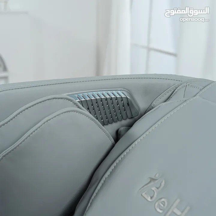 كرسي المساج برايم ديلوكس مع 28 أسطوانة مساج و8 برنامج و إنعدام الجاذبية التسخين العلاجي شامل التوصيل