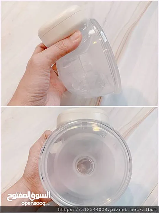 جهاز شفط الحليب الكهربائي (مضخة الثدي الكهربائية) من يوها مع تطبيق خاص للهاتف