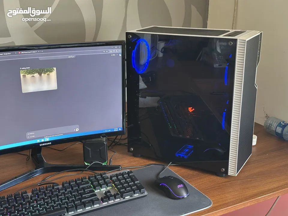 Pc gaming للبيع او البدل على نفس المواصفات لابتوب