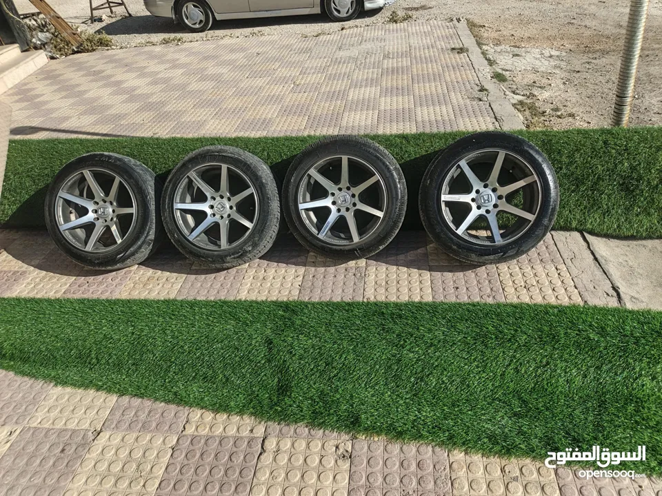 جنط فيزون سستم عريض ياباني اصلي مقاس 15