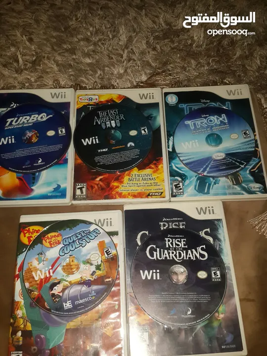 Wii games سيديات wii