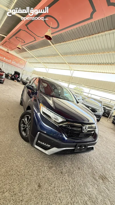 HONDA CRV EXL 2021  ‏سيارة لا زالت حرة سعر بدون جمرك