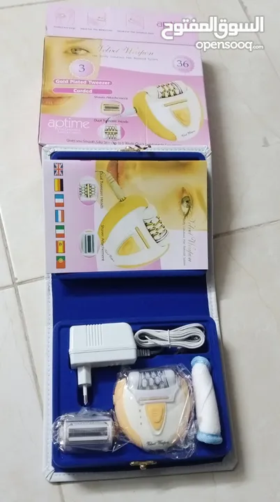 براون optima جهاز نزع الشعر النسائي 2 في 1 اوبتما راسين لجميع مناطق الجسم عع