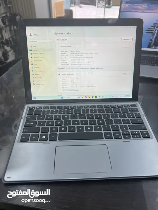 تاب وندوز dell i5 جيل عاشر