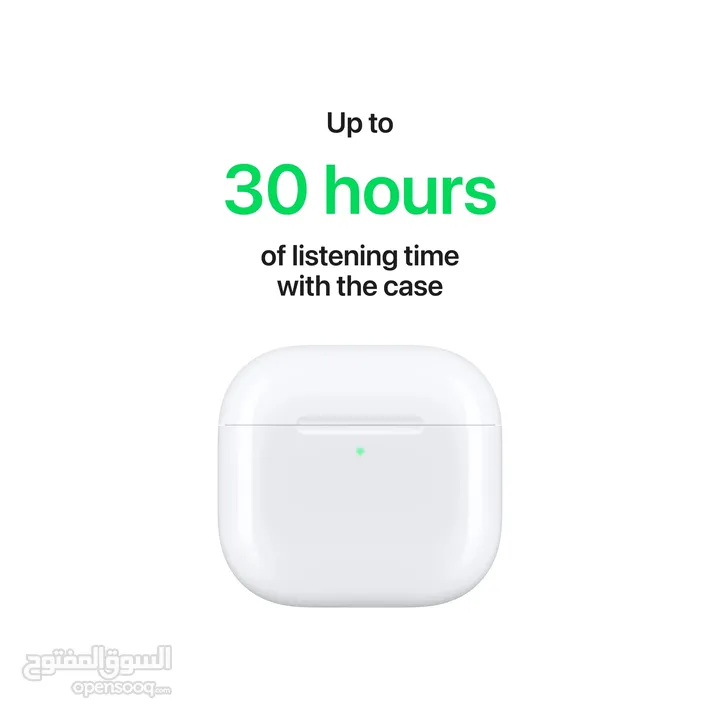 جديد سماعة ابل اصلية الجيل الرابع Air pods 4 متوفر لدى سبيد ستور