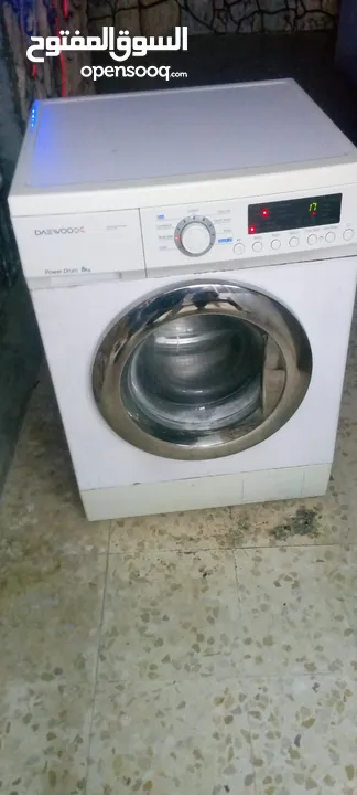غسالة 8ك فل بسعر حرق 60د وعلى الفحص